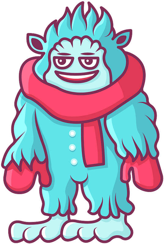 Yeti Clipart - Yeti Colouring Pages - Png Download (562x800), Png Download