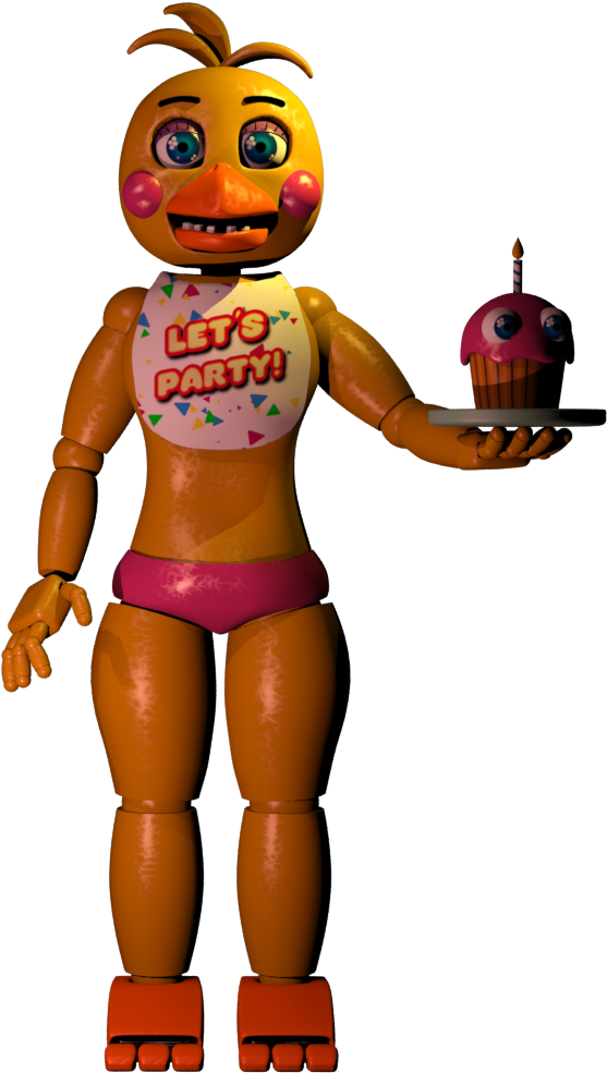 Toy Five Nights At Freddy's 2 Clipart (623x1005), Png Download