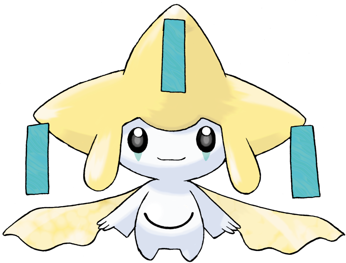 Jirachi Pokemon Clipart (1191x900), Png Download