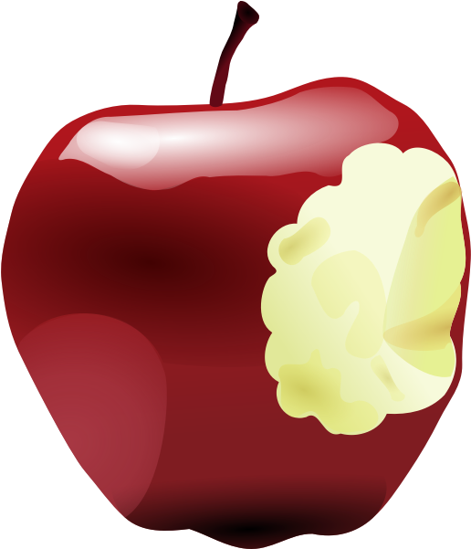 Apple Mail Issues - Apple Snow White Png Clipart (549x640), Png Download