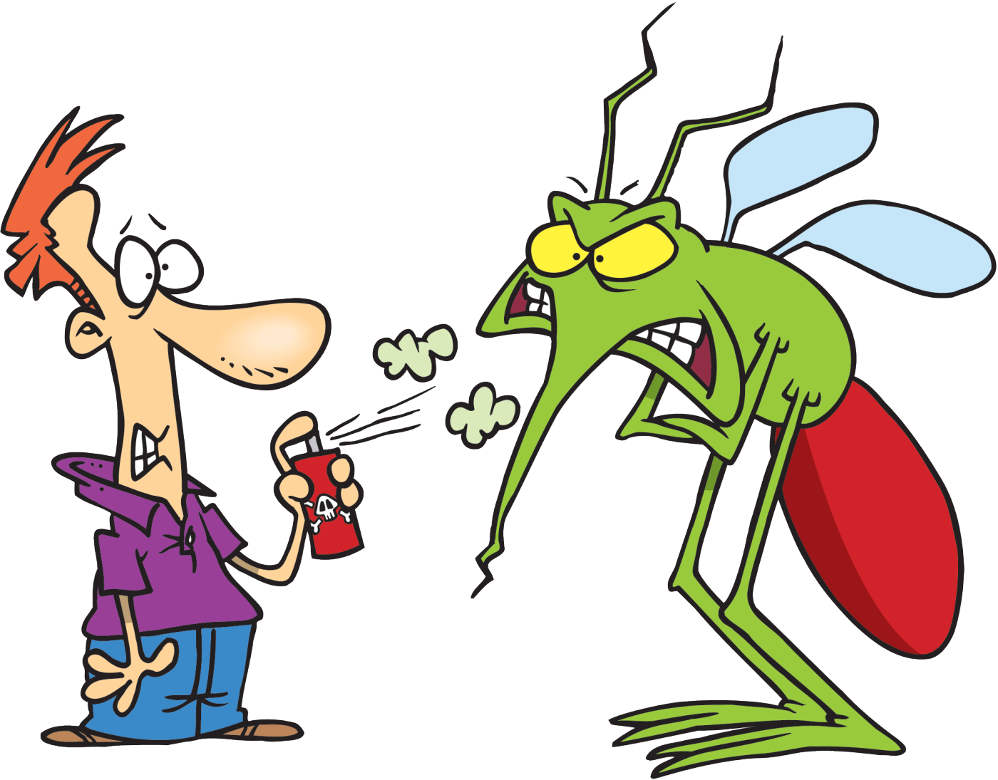 Insect Repellent Clipart (1400x1095), Png Download