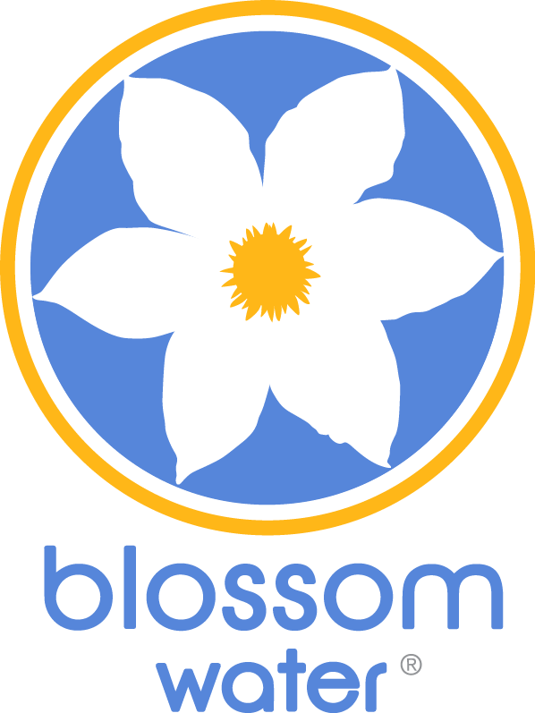 Blossom Water Logo Clipart (598x797), Png Download