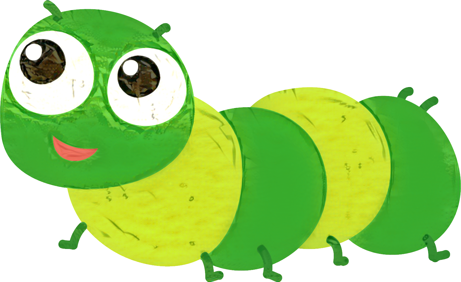 Clip Art Caterpillar Portable Network Graphics Butterfly - Clipart Caterpillar - Png Download (1601x981), Png Download