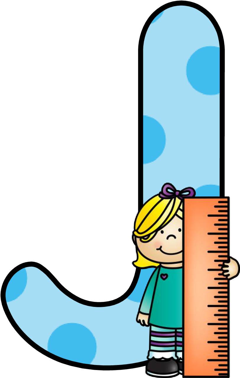 Jellie Clipart Transparent - Alphabet Clip Art For School - Png Download (865x1336), Png Download