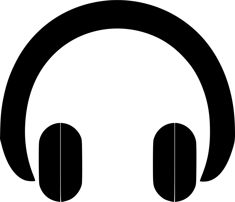 Headphones - Circle Clipart (980x842), Png Download