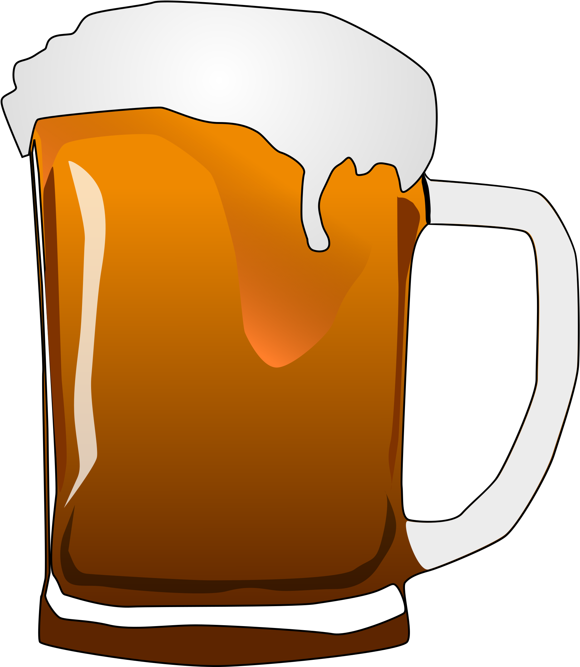 Collection Of Free Alcohol Drawing Beer Mug Download - Liquor Clipart - Png Download (2048x2400), Png Download