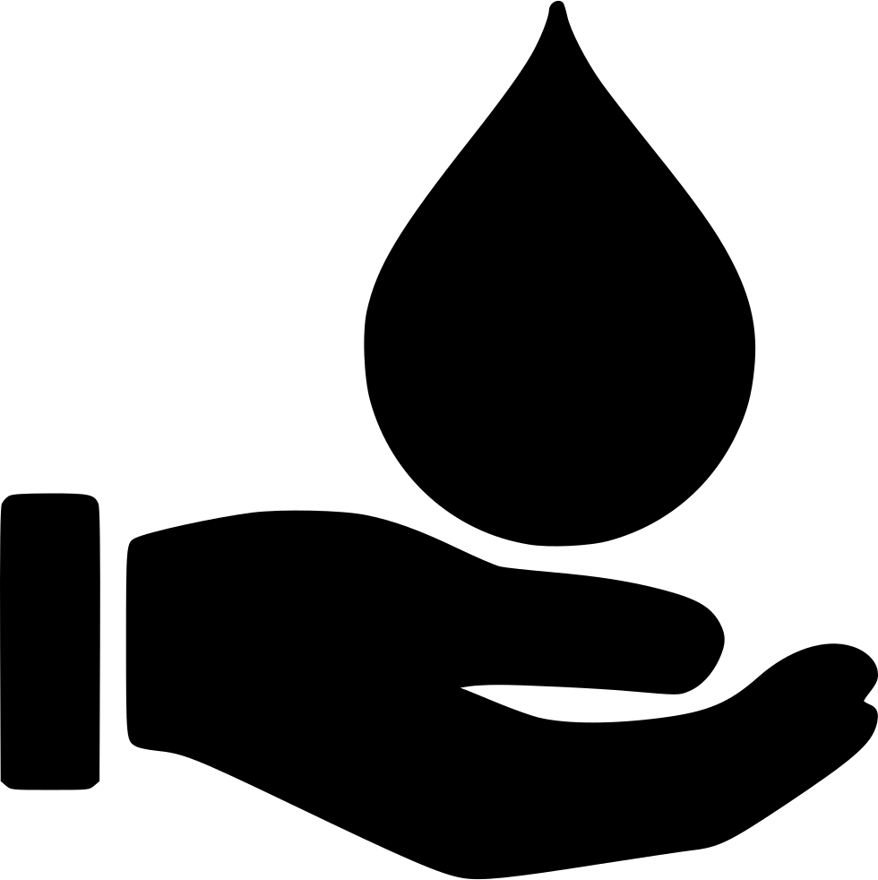 Blood Clipart Black And White - Blood Donor Icon Png Transparent Png (980x982), Png Download