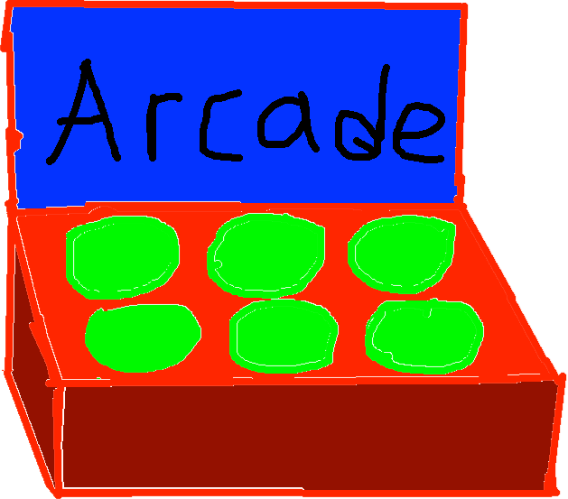 The Arcade Clipart (629x553), Png Download
