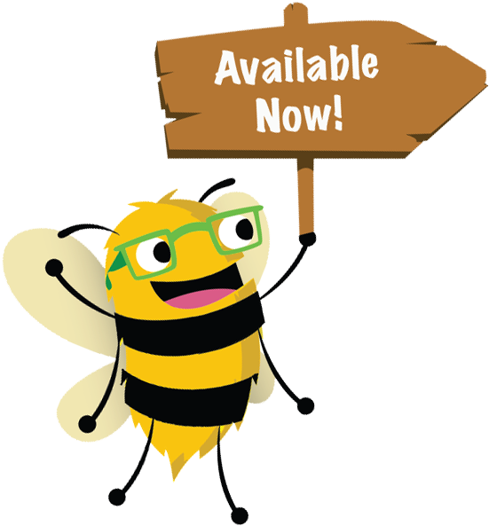 Available Bee - Clip Art - Png Download (564x600), Png Download