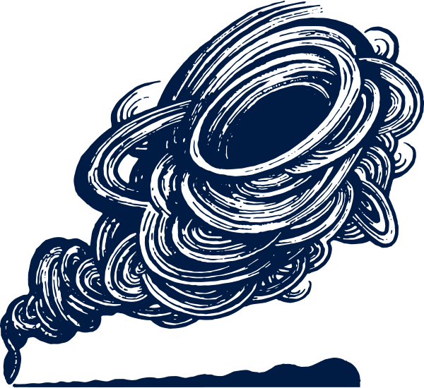 Tornado Logo - Art Clipart (600x550), Png Download