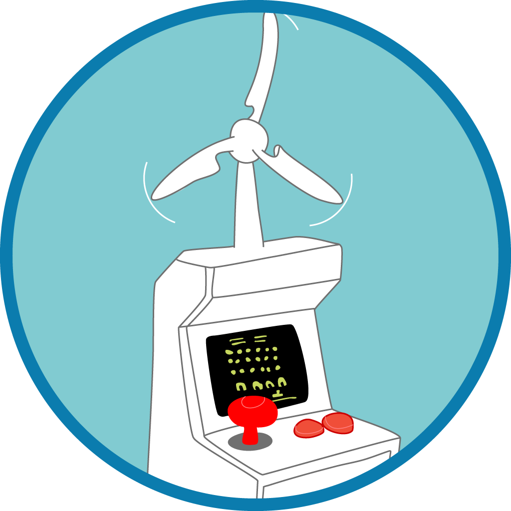 Windmill Clipart (1024x1024), Png Download