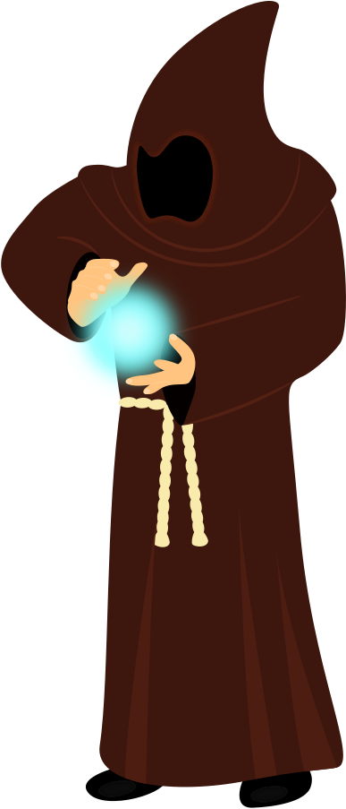 Monk Clipart - Png Download (707x1000), Png Download