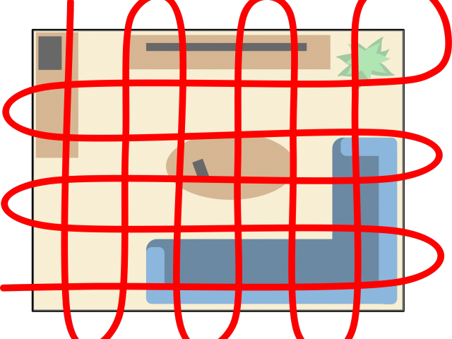 Grid Search Pattern Clipart (640x480), Png Download