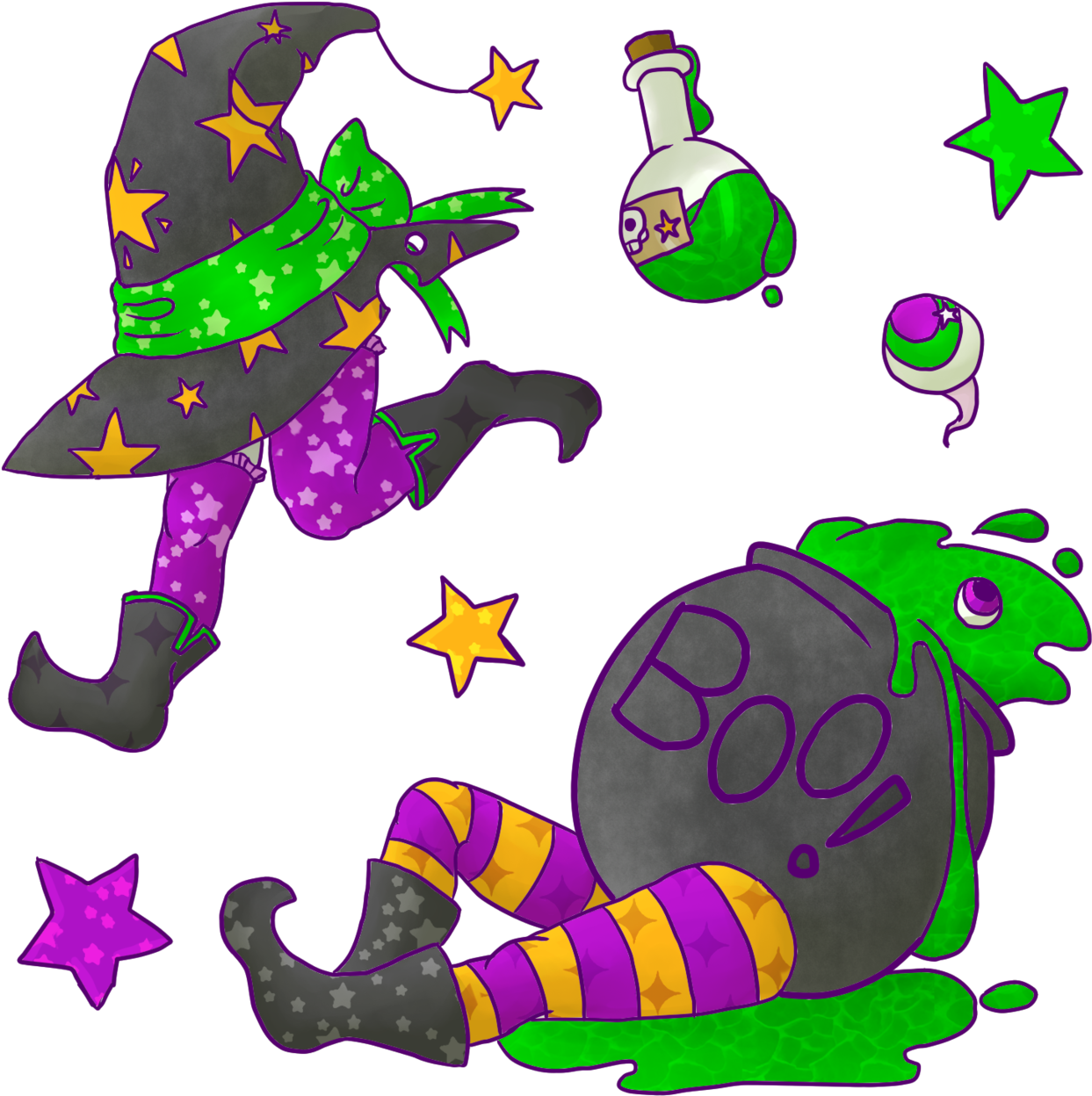 Transparent Hocus Pocus Clipart - Png Download (1243x1248), Png Download