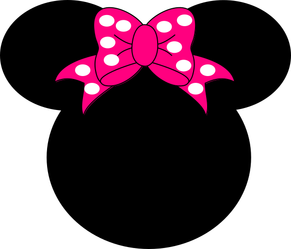 Head Of Minnie Mouse Clipart (600x514), Png Download