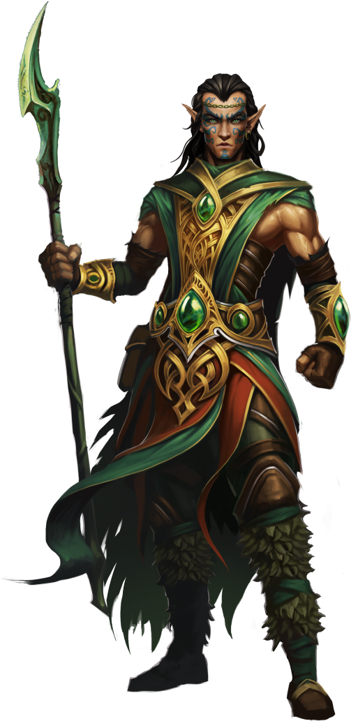 Loki Paper Model Druid Marvel Comics - Heroes Of Might And Magic Druid Clipart (1280x1206), Png Download