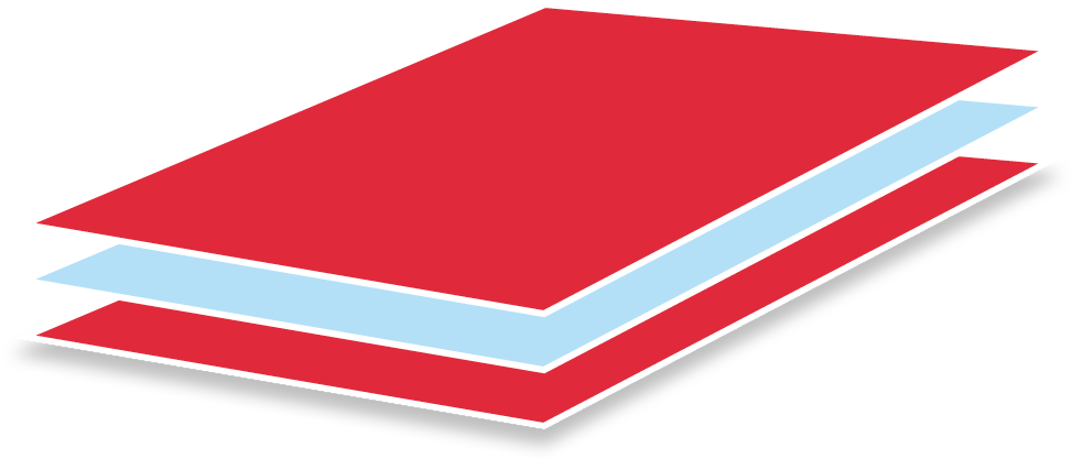 Heat Sealable Barrier Wrap Layers Clipart (1005x421), Png Download