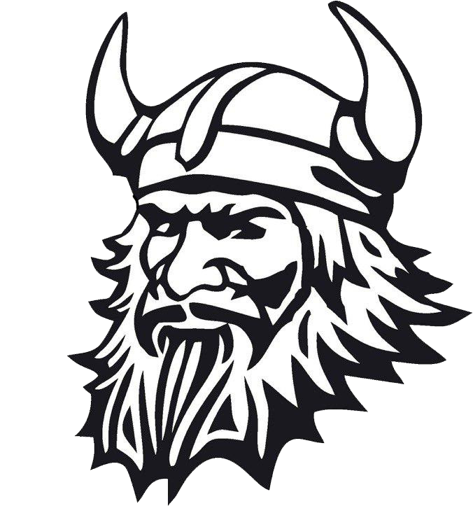 Thor Horn - Oxford Hills Vikings Clipart (722x722), Png Download