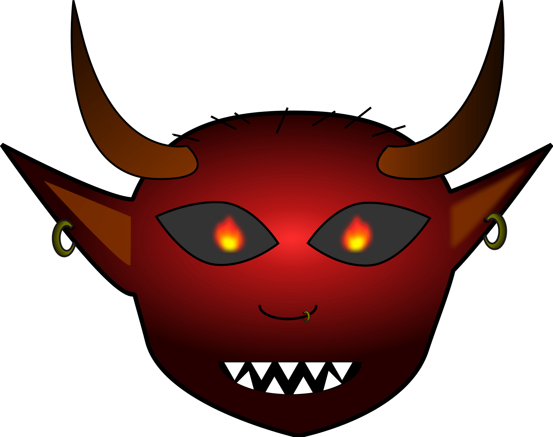 Dämon Tranzoparent Clipart (1920x1520), Png Download