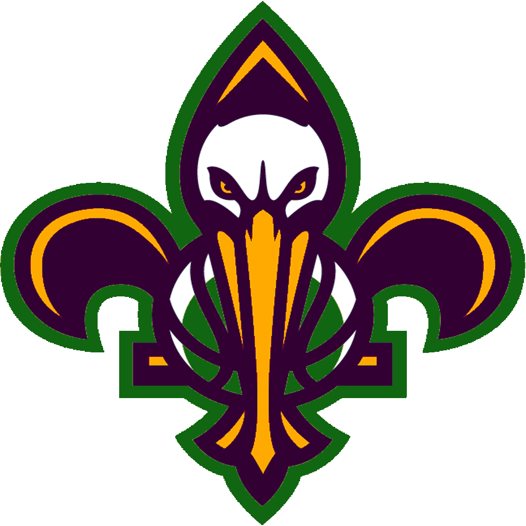 New Orleans Pelicans Art Clipart (1024x1024), Png Download
