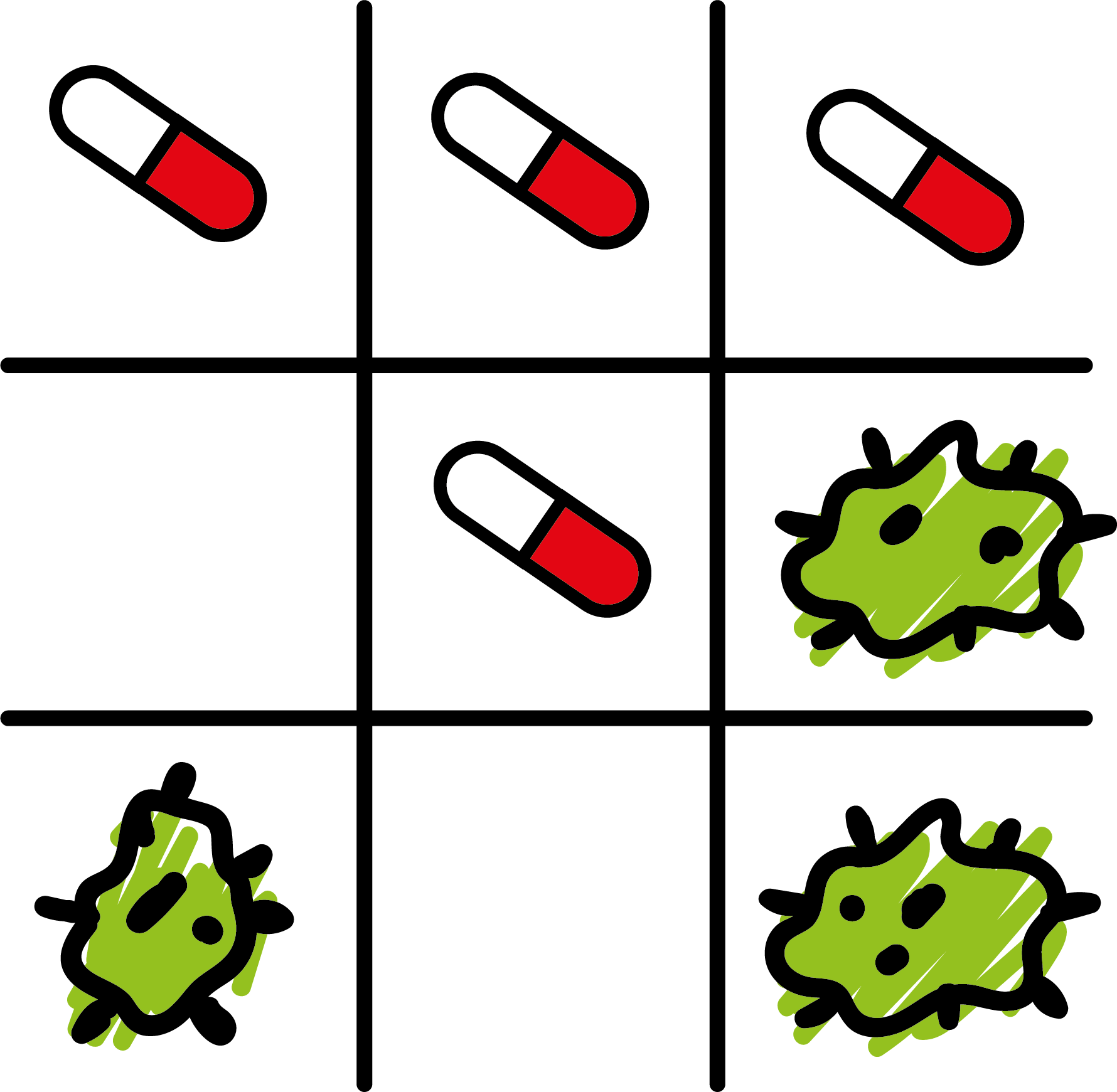 Tic Tac Toe Clipart (1780x1741), Png Download