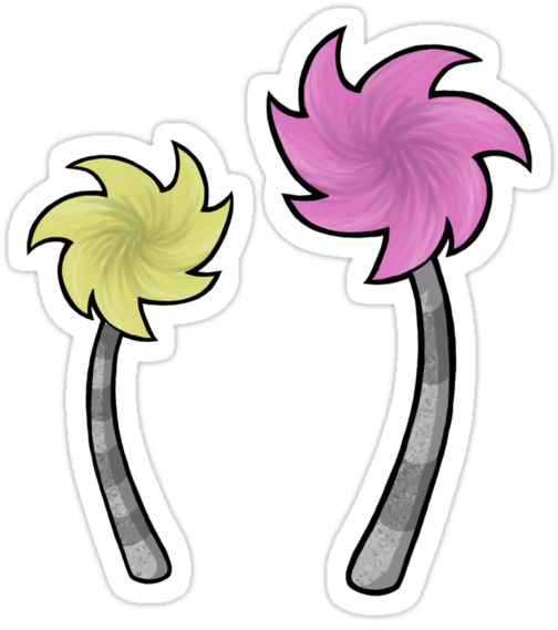 Transparent Truffula Tree Clipart (600x600), Png Download