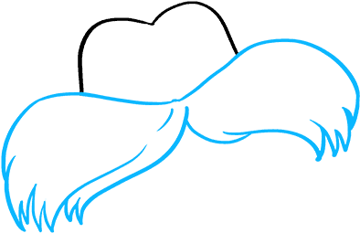 How To Draw The Lorax By Dr - Easy The Lorax Drawing Clipart (680x678), Png Download