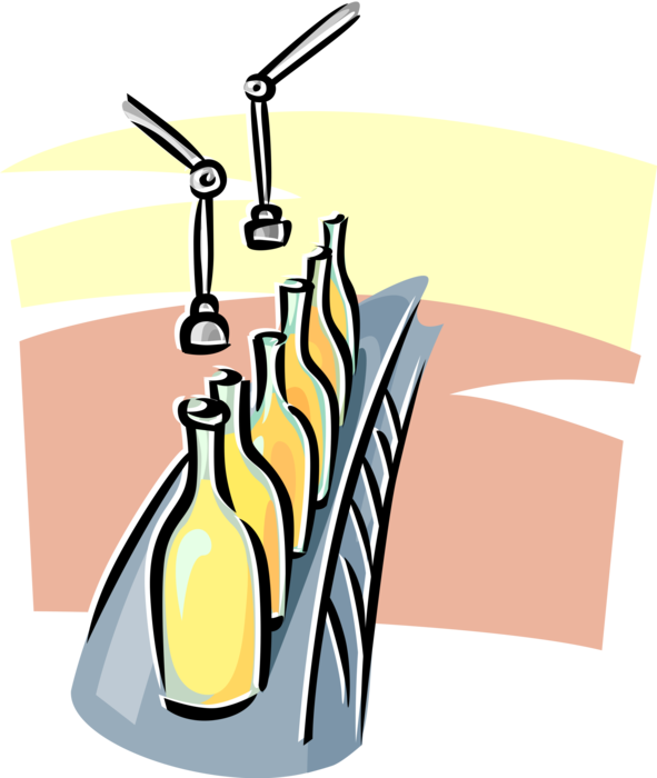 Factories Clipart Industrial Product - Assembly Line - Png Download (591x700), Png Download
