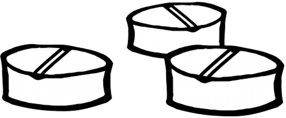 Medicine Clipart Medication Storage - Pill Clipart Transparent Background - Png Download (1152x578), Png Download