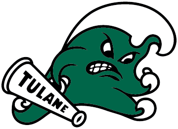 Angry Wave Tulane Logo Clipart (360x260), Png Download