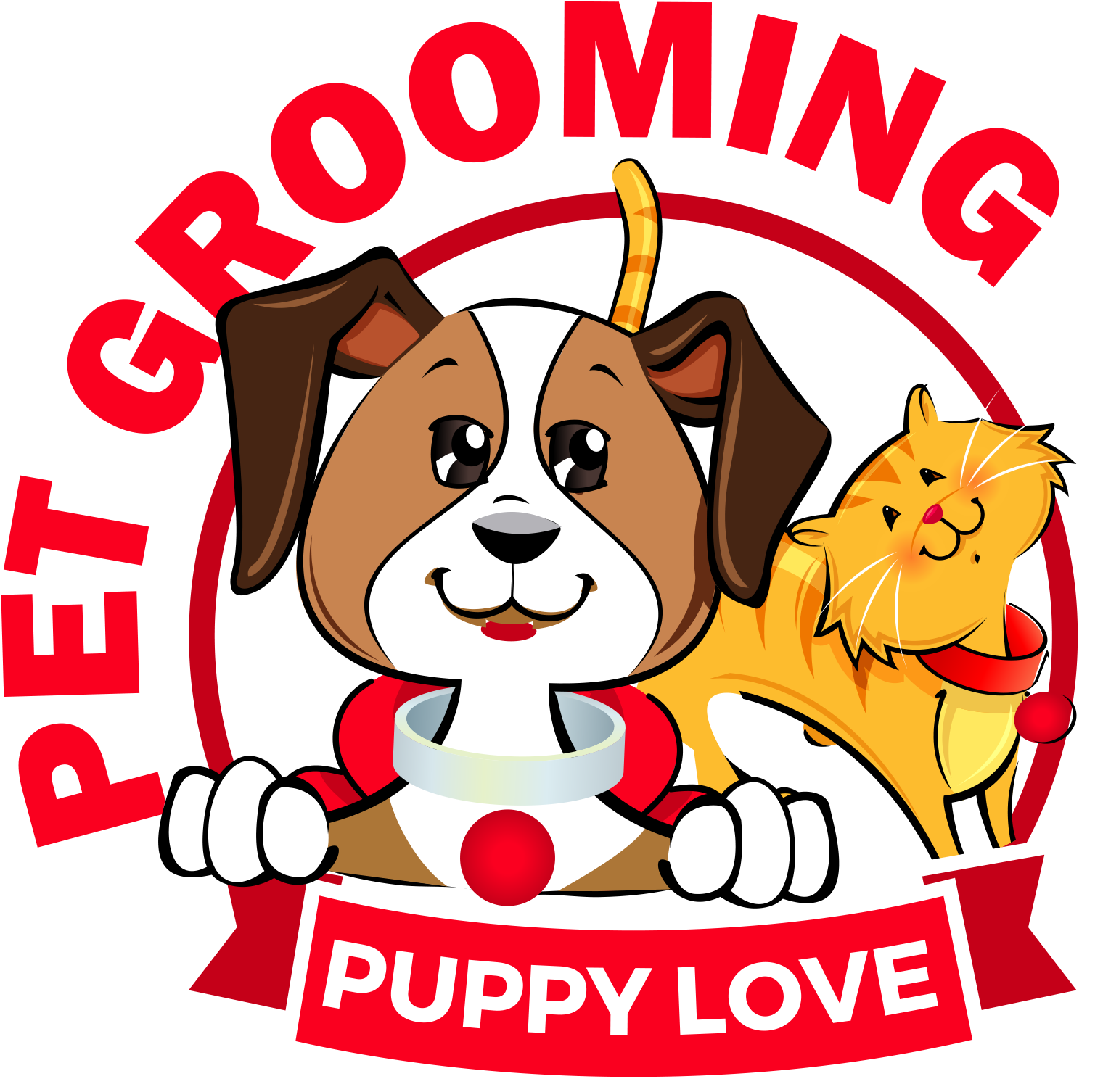 Cat Grooming Clipart Image Transparent Stock Collection - Dog - Png Download (2000x2000), Png Download
