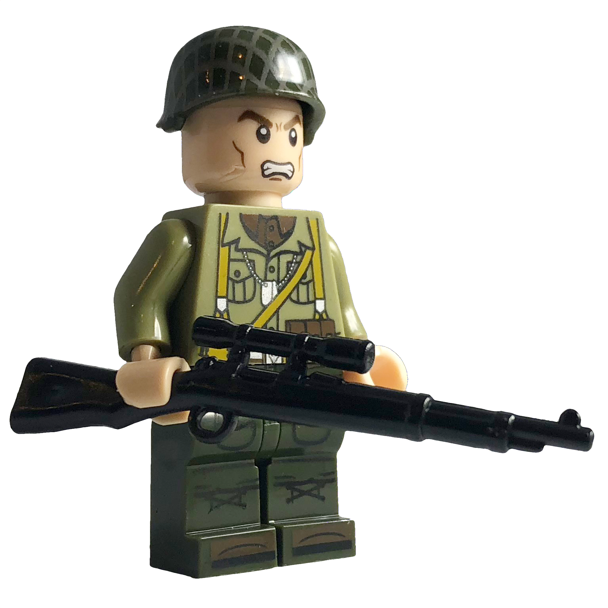 Sniper Clipart World War - Ww2 Soldier Sniping Transparent Background - Png Download (2000x2000), Png Download