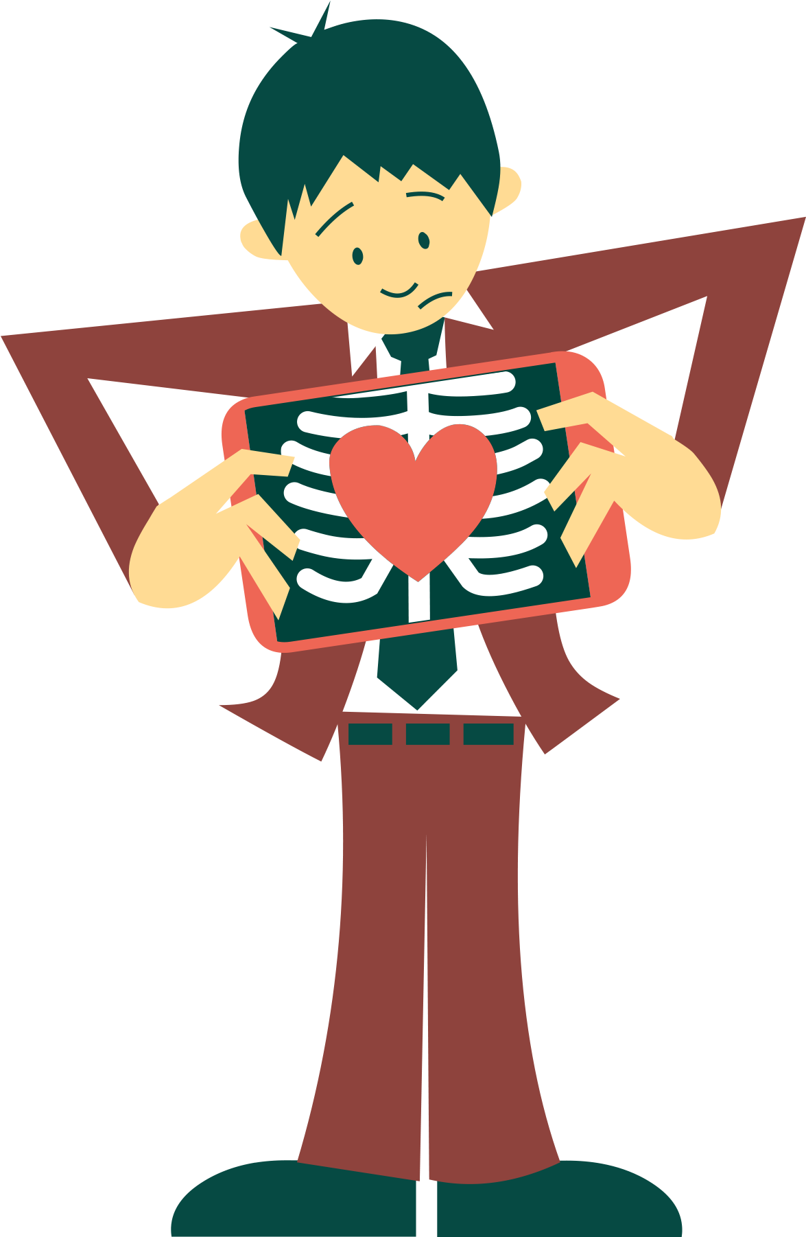 Arheart Large - Science Clipart (1400x2000), Png Download