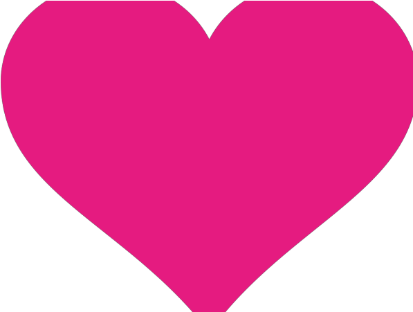 Heart Clip Art Pink - Png Download (600x600), Png Download