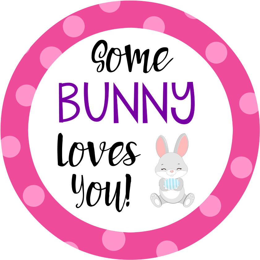 Easter Party Favor Tags - Cartoon Clipart (850x850), Png Download