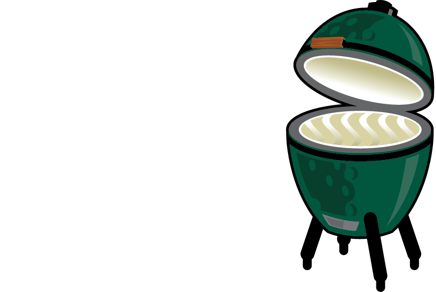 Big Green Egg Logo Png Clipart (878x588), Png Download