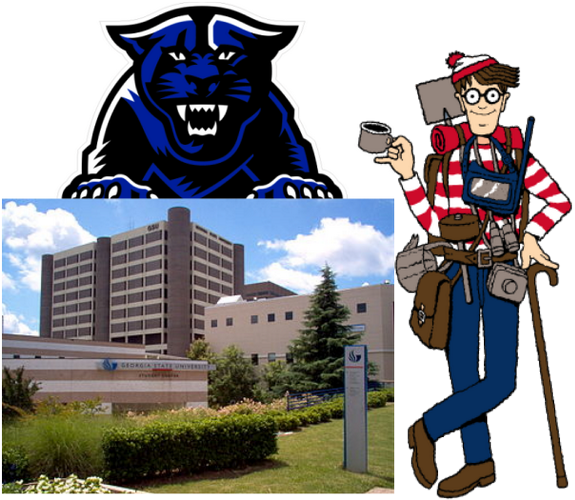 Where"s Wally Drexel University University Of Colorado - Georgia State University Clipart (599x541), Png Download