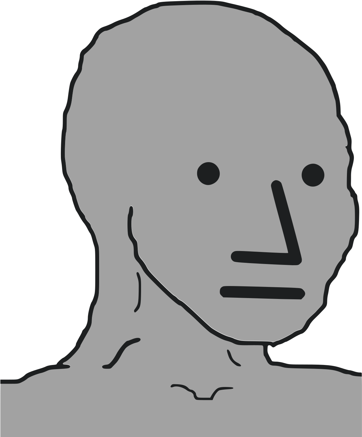 Black People Bad Only White Good Clipart (1200x1462), Png Download