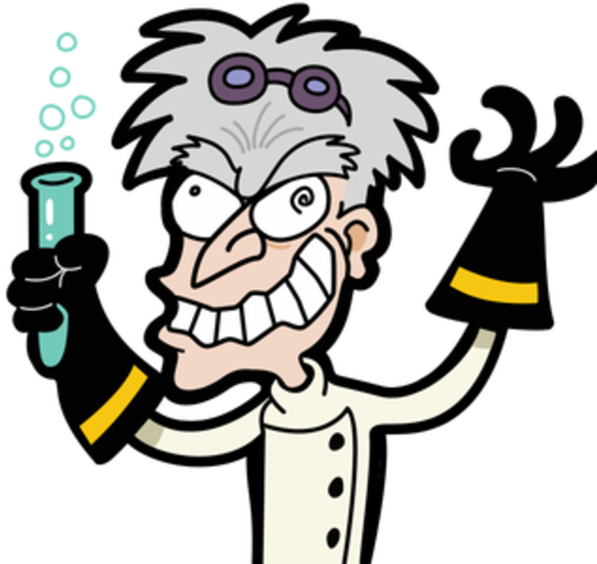 Mad Scientist Clipart - Png Download (1200x1125), Png Download
