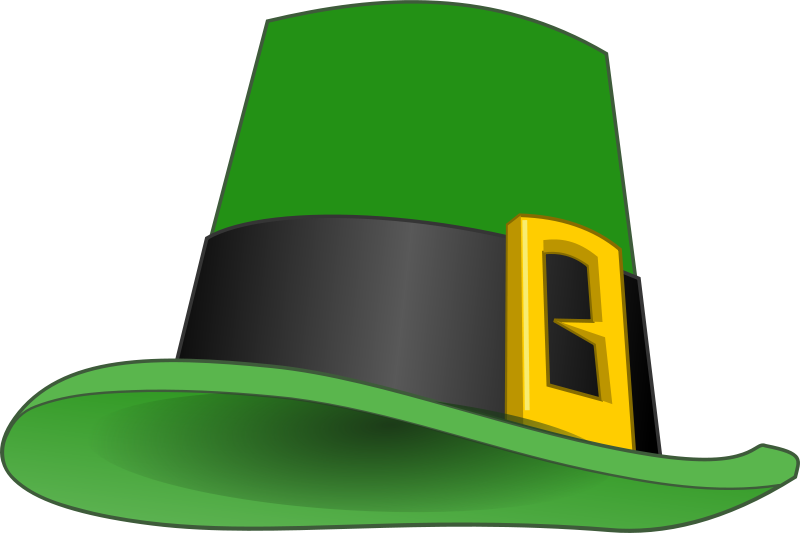Leprechaun Hat Clip Art - Png Download (800x533), Png Download