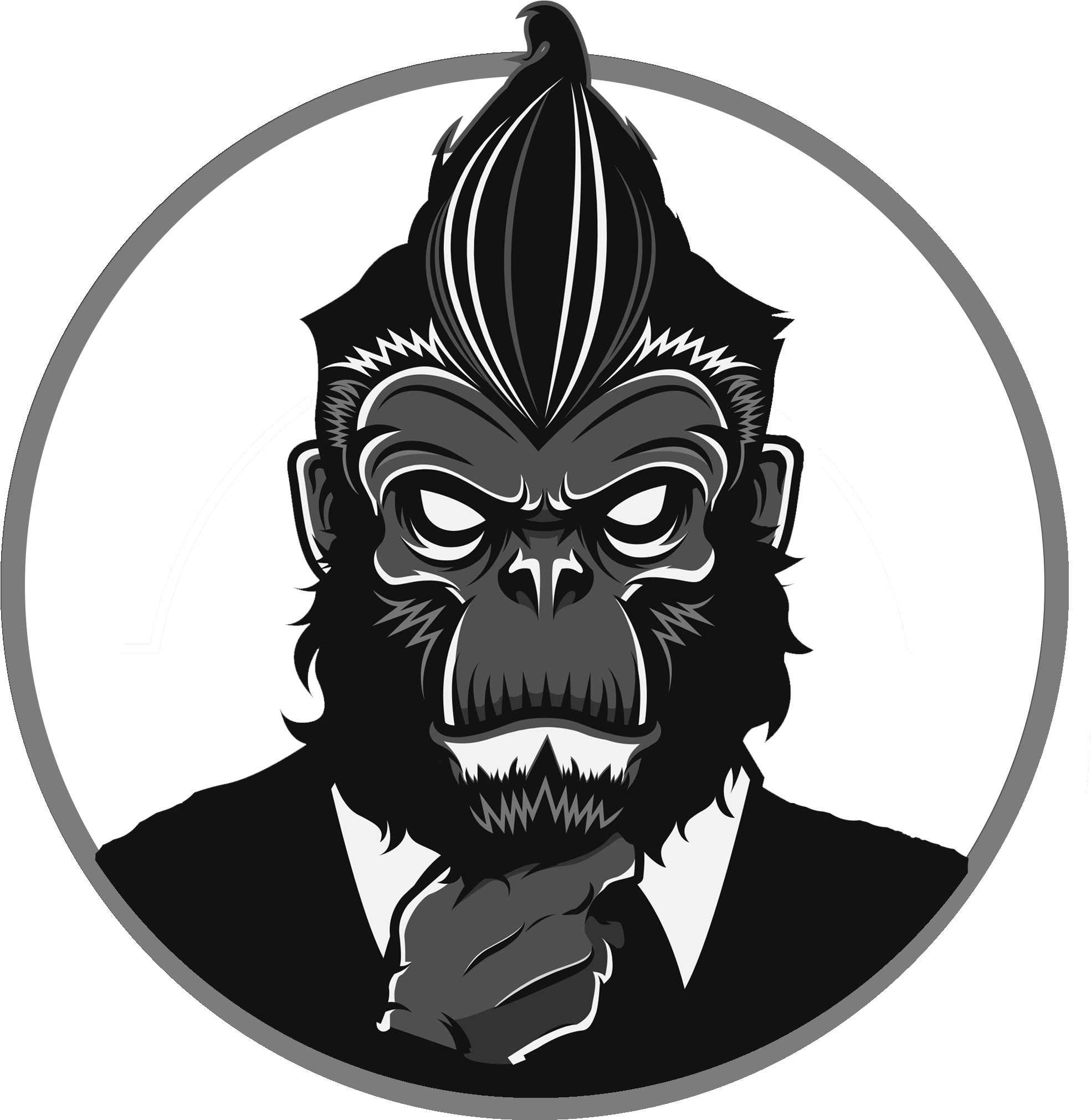 Collection Of Free Greaser Drawing Pompadour Hairstyle - Illustration Clipart (3000x3000), Png Download