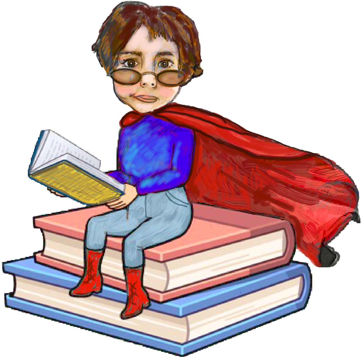 Mdb Checking In - Sitting Clipart (1281x1284), Png Download