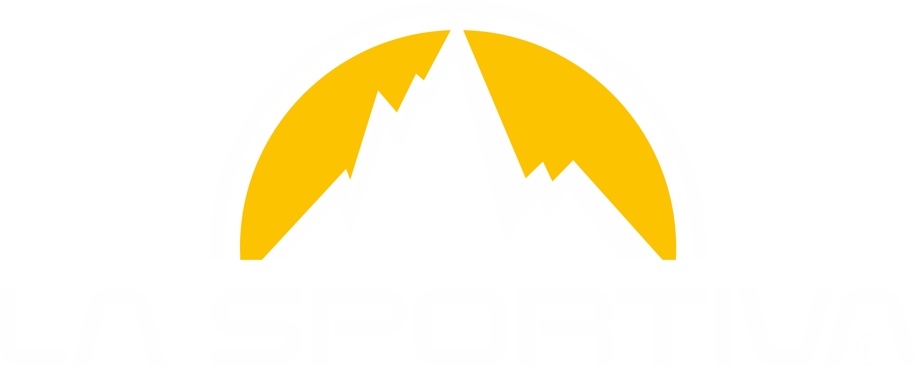 La Sportiva Logo White Clipart (3026x1208), Png Download