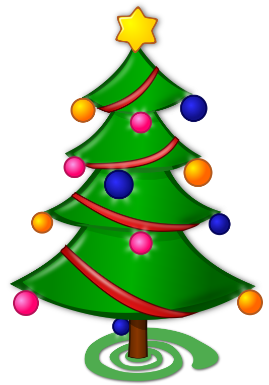Christmas Tree - Articles On Christmas Day Clipart (566x800), Png Download