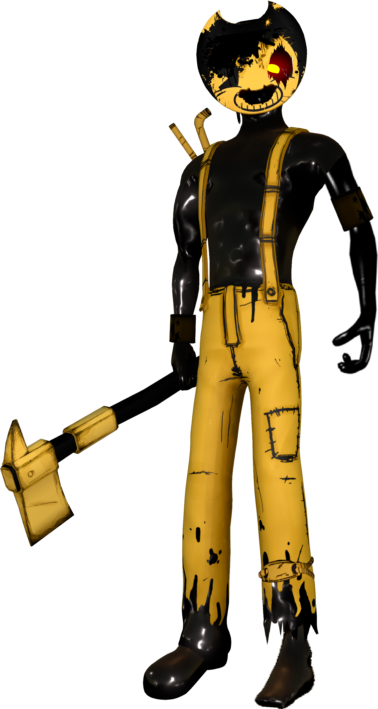 The New Generation - Bendy And The Ink Machine Sammy Clipart (1926x2839), Png Download