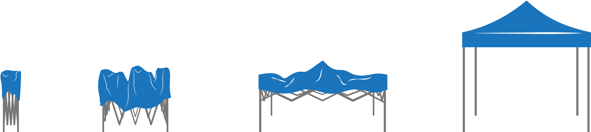 Display Of Brief Setup Process - Bench Clipart (2101x601), Png Download