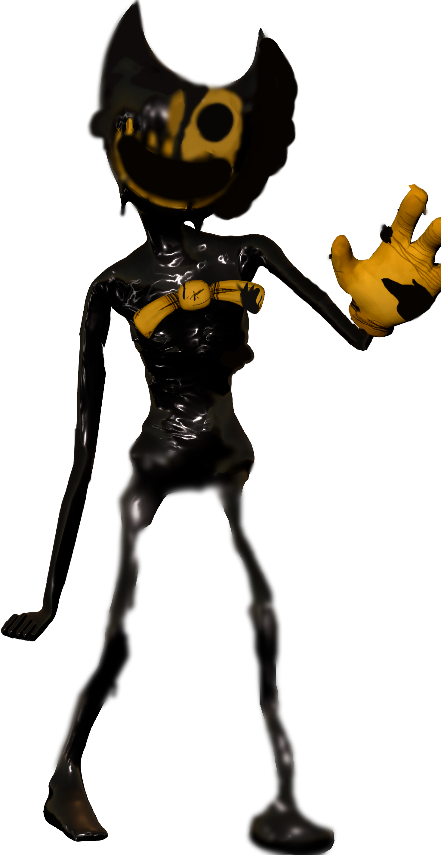 The New Generation - Boris Bendy And The Ink Machine Clipart (1567x2841), Png Download