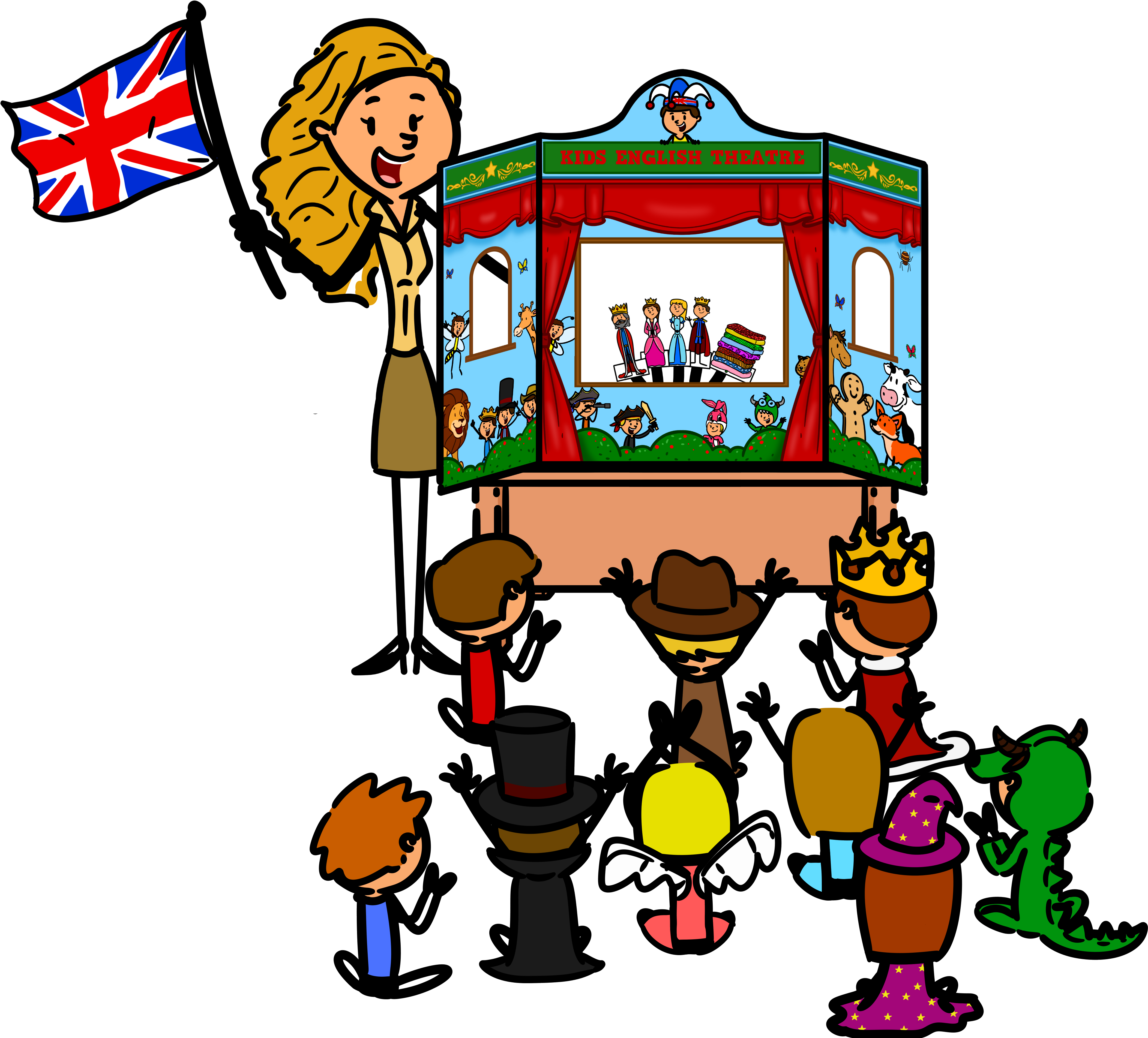 Cartoon Clipart (5787x4092), Png Download