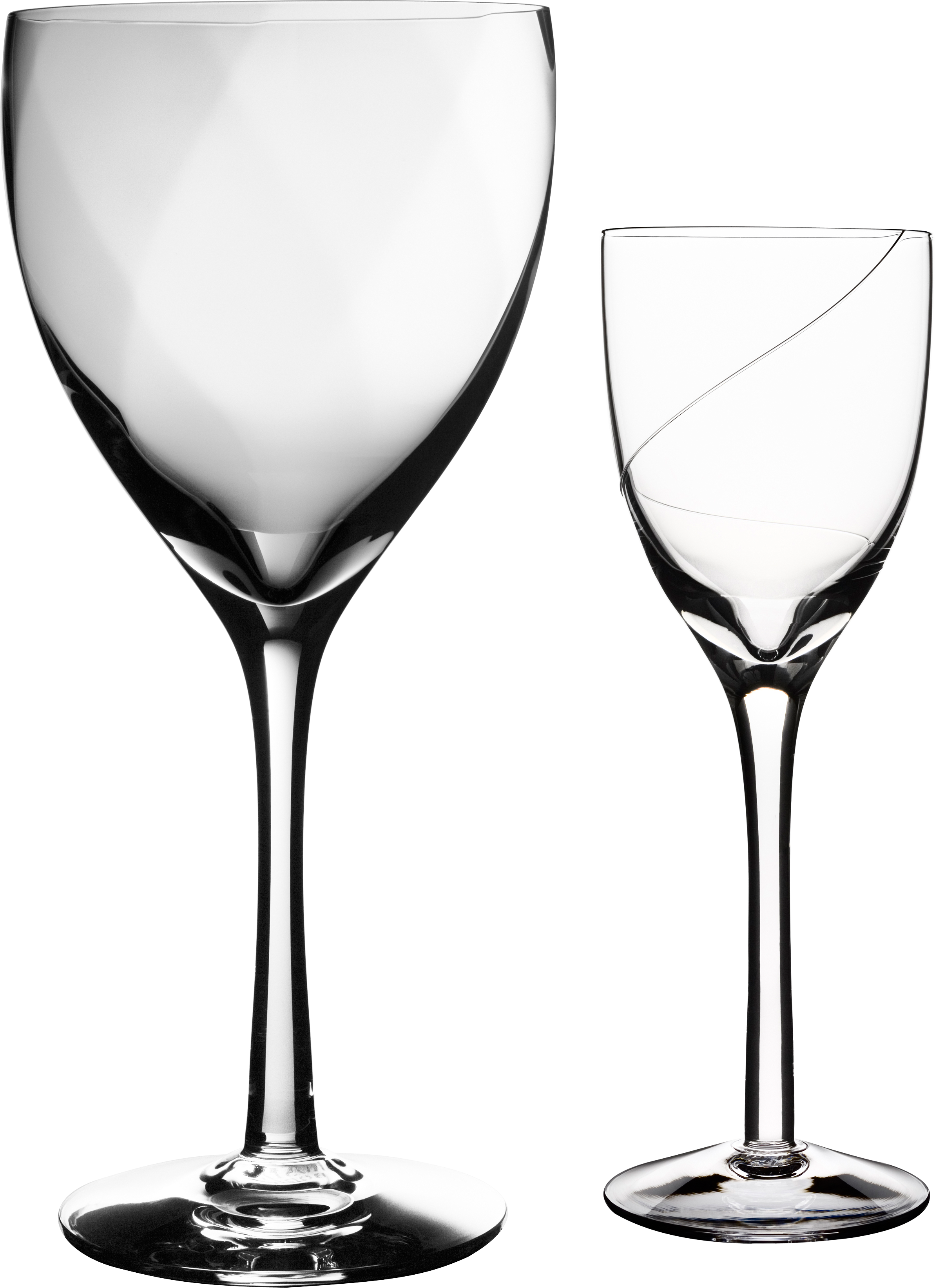 Cat Wine Glass Clipart Jpg Black And White Stock Empty - Glassware Png Transparent Png (2386x3286), Png Download