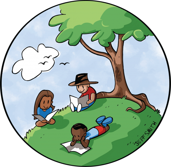 Root Comics Ambassador Grant - Cartoon Clipart (600x586), Png Download